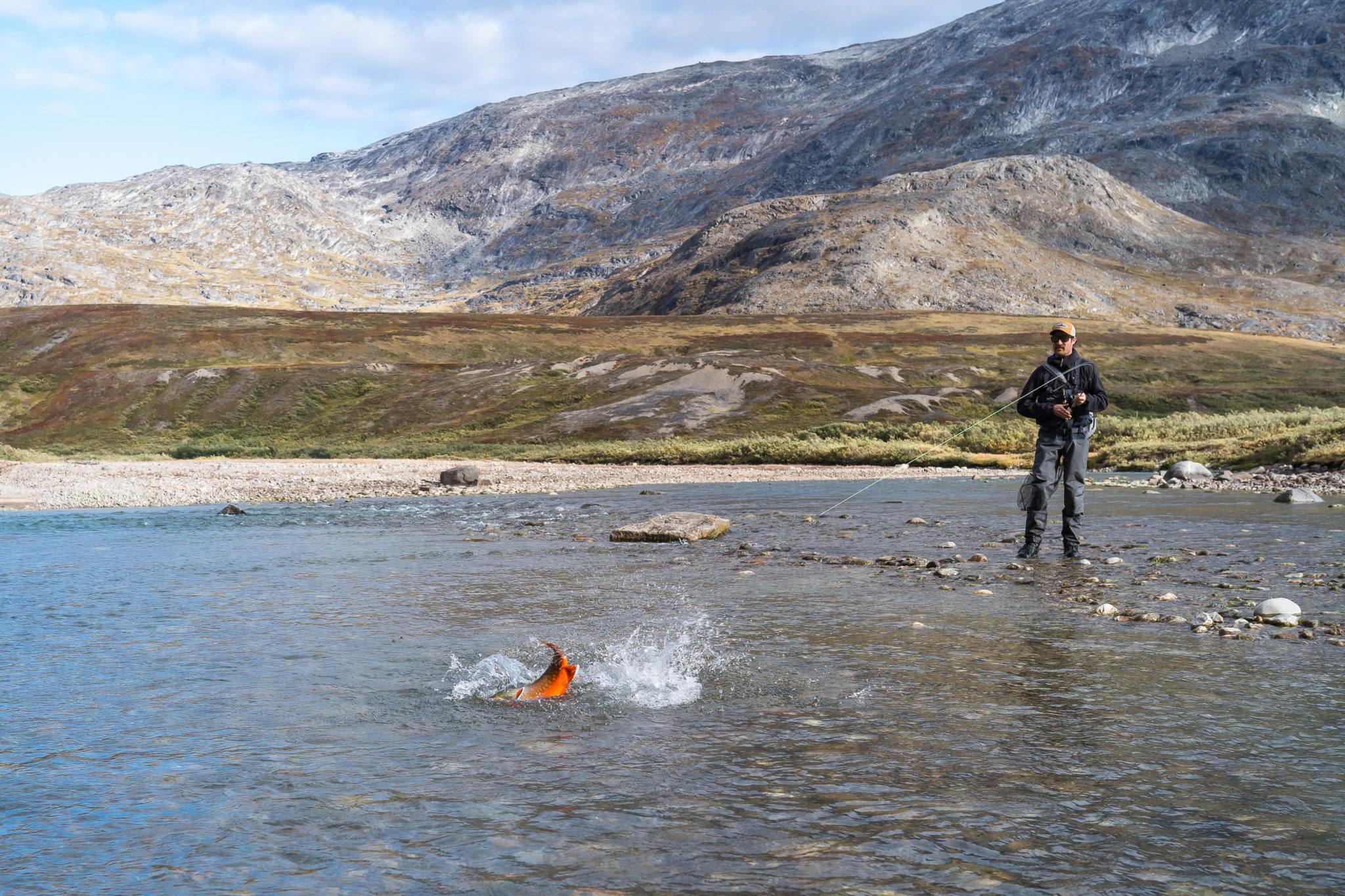 Kangia River – a unique arctic char river on Greenland’s west coast